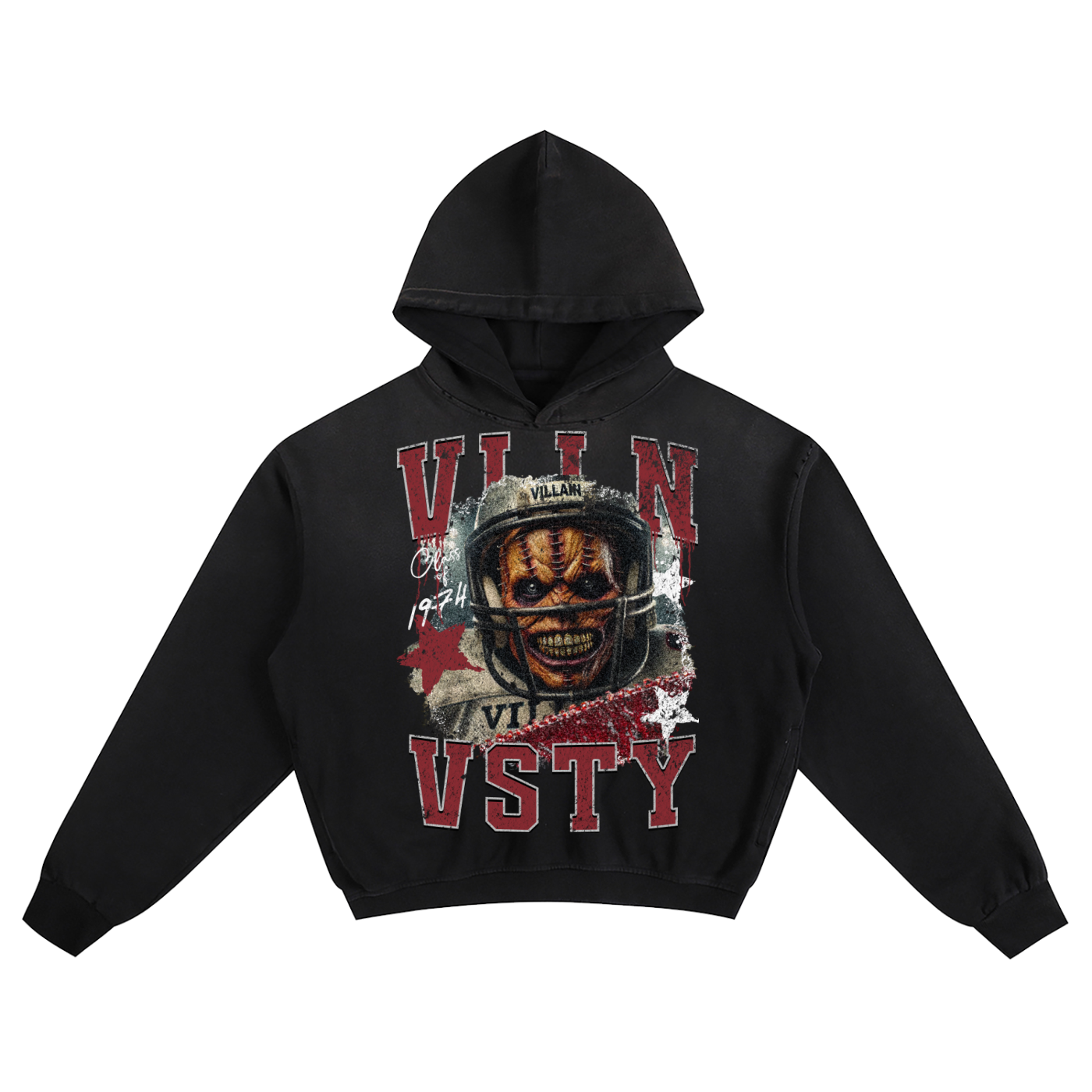 STITCHFACE BOX HOODIE