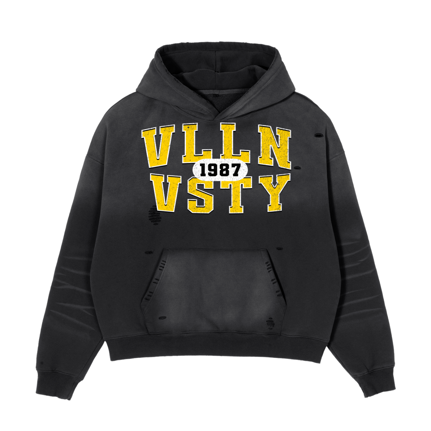 NEEDLEHEAD BOX HOODIE